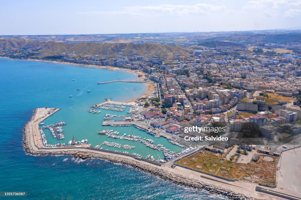 Port of Crotone. Crotone - Italy