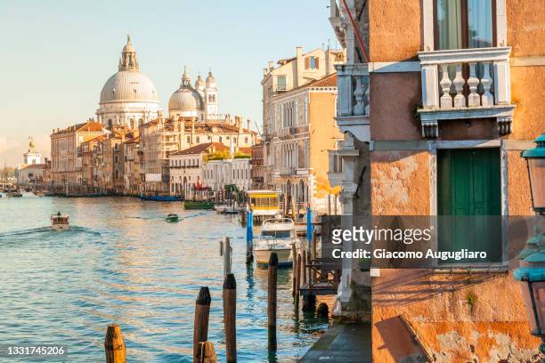 enchanting view of venice with st mark's cathedral in in the background, venice, veneto, italy - saint mark stock pictures, royalty-free photos & images
