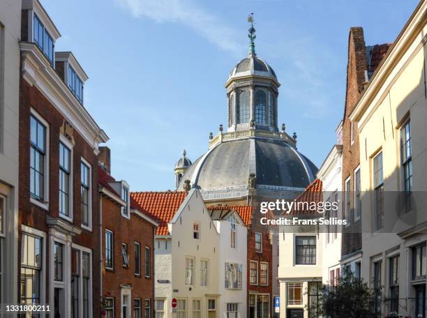 the oostkerk (east church) in middelburg, netherlands - middelburg netherlands bildbanksfoton och bilder