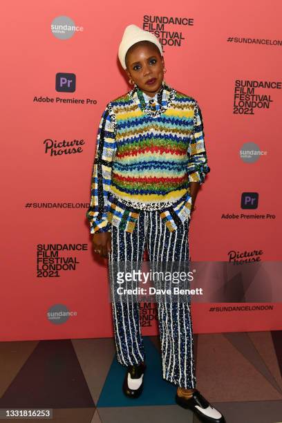 Janicza Bravo attends a Special Screening of "Zola" during the Sundance Film Festival London 2021 at the Picturehouse Central on August 01, 2021 in...