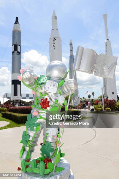 Unveils special edition large-scale Moon Person at Kennedy Space Center Visitor Complex in honor of The Youth Brand's 40th Anniversary on August 01,...