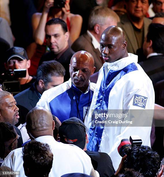 Actor/Director Sylvester Stallone surprised a packed Mandalay Bay Event Center in Las Vegas on December 3, 2005 when he entered the arena with cast...