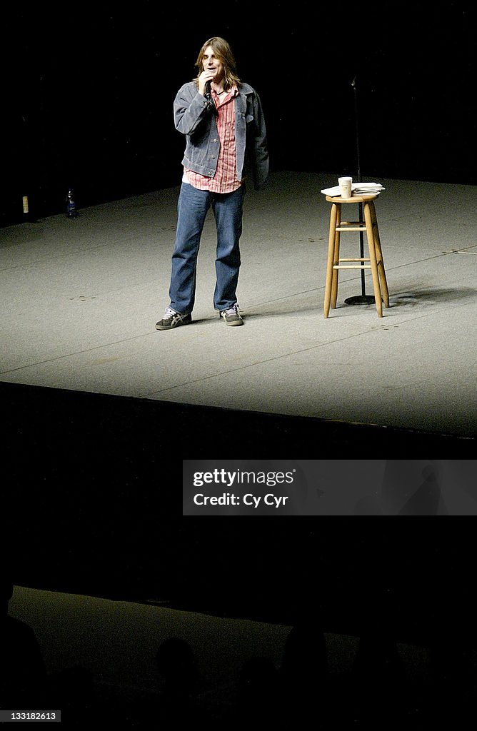 Comedian Mitch Hedberg Passes Away March 31, 2005 - Photographs From UCF Arena Performance April 7, 2004