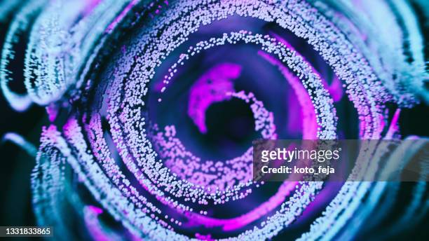 abstract science nanoparticles - chemistry stock pictures, royalty-free photos & images