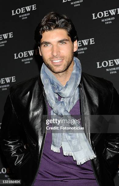 Bullfighter Cayetano Rivera is presented as the image of Loewe's new fragrance, at the Palace Hotel on December 16, 2009 in Madrid, Spain.