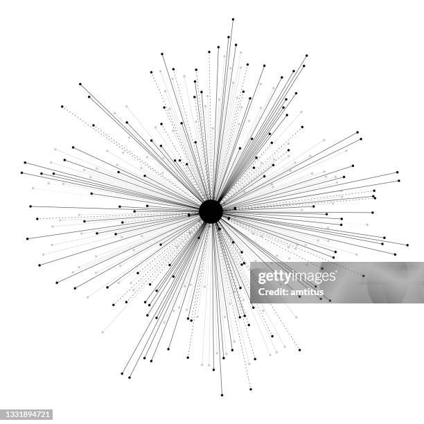 exploding - data explosion stock illustrations