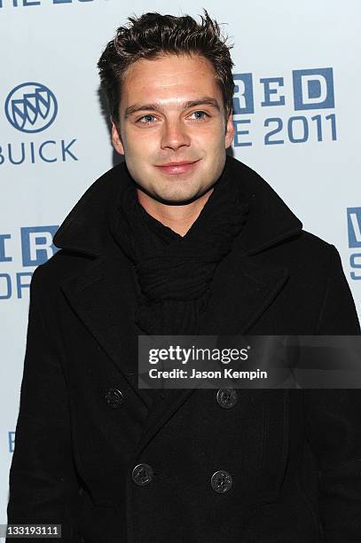 Actor Sebastian Stan attends The 2011 Wired Store Launch Party at Wired 2011 Store on November 17, 2011 in New York City.