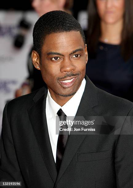 Comedian Chris Rock attends the National Movie Awards 2010 at the Royal Festival Hall on May 26, 2010 in London, England.