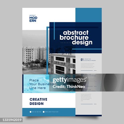 Abstract Business Brochure Template, Flyer or Annual Report Abstract Business Brochure Template, Flyer or Annual Report
