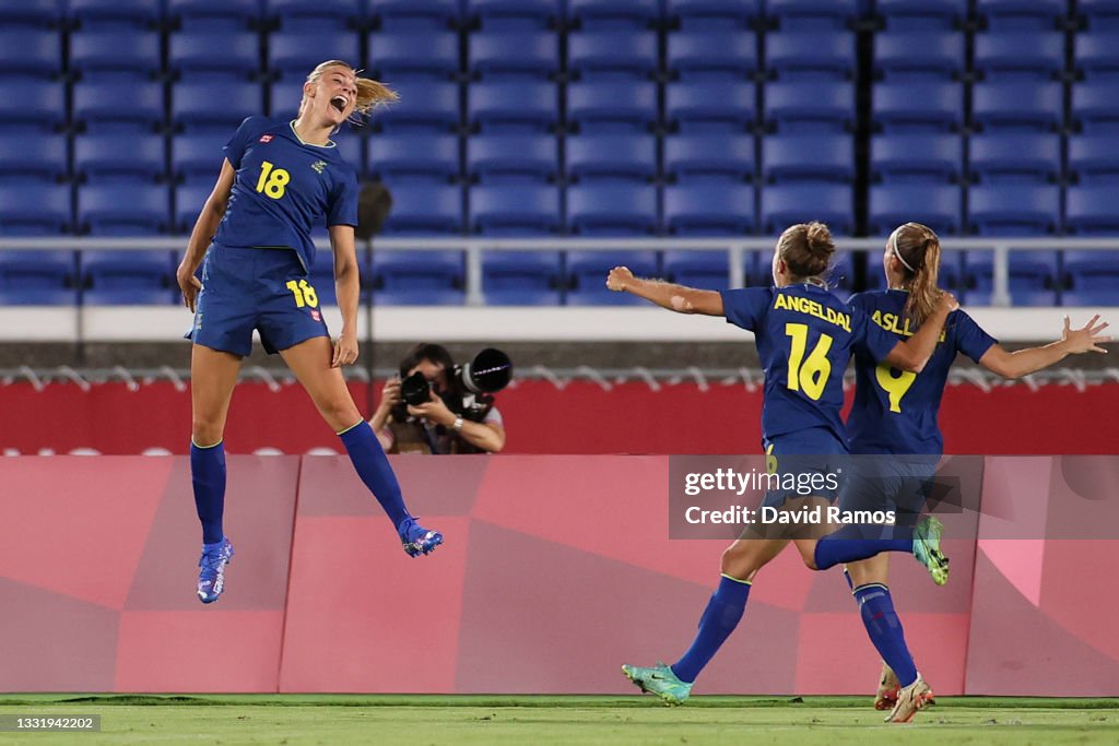 Australia v Sweden: Women's Football Semifinal - Olympics: Day 10