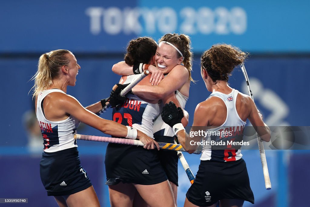 Spain v Great Britain - Hockey - Olympics: Day 10