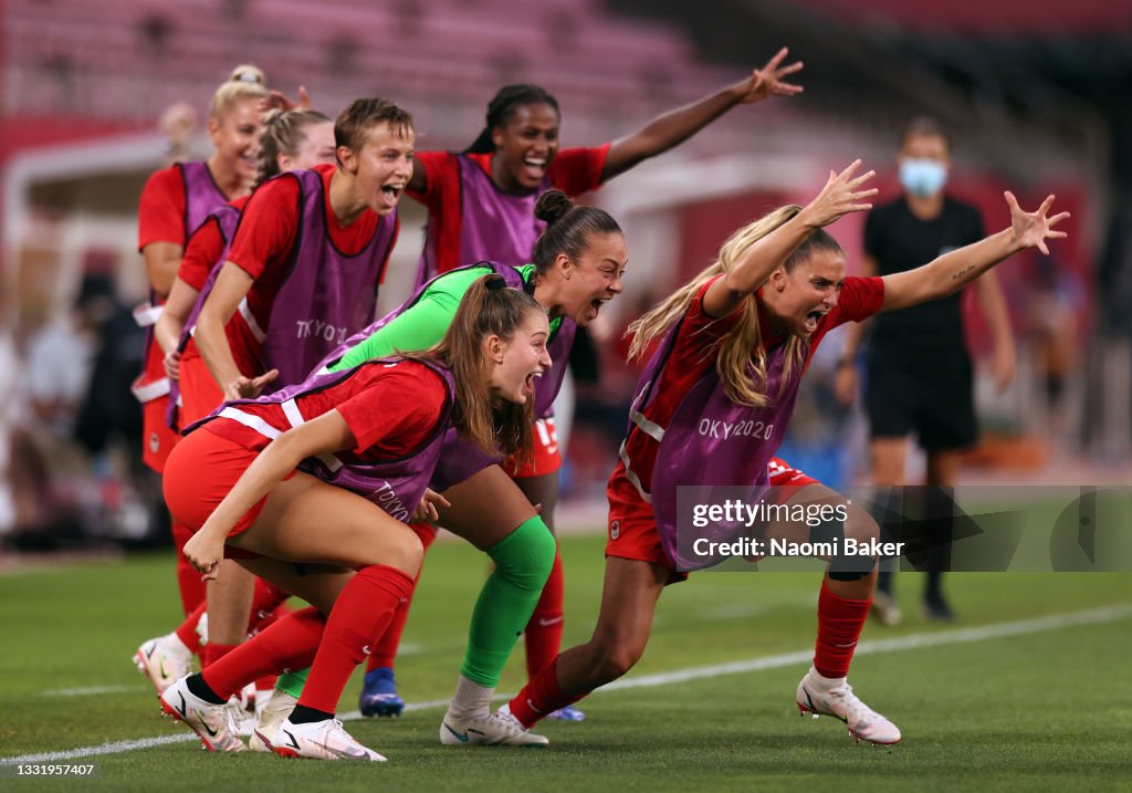 USA v Canada: Women's Football Semifinal - Olympics: Day 10