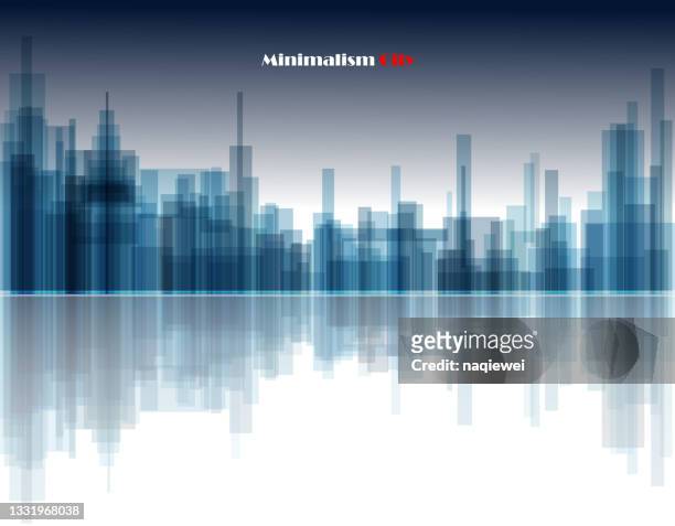 abstract city building illustration background,unique perspectives - twilight stock illustrations