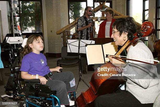 Cancer patients at Loma Linda Children Hospital during Carlo Ponti Jr. Visits Cancer Patients at Loma Linda Hospital for the 2004 Holiday Season at...