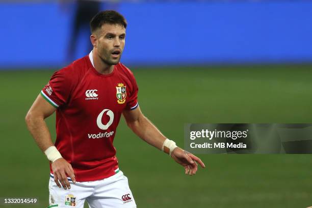 Conor Murray of the British & Irish Lions during the second test between South Africa and the British & Irish Lions at FNB Stadium on July 31, 2021...