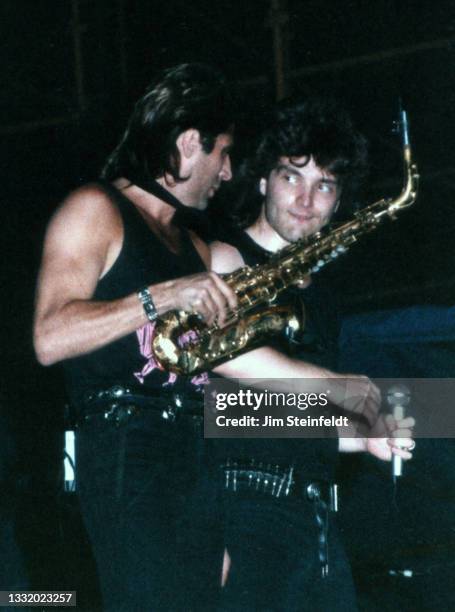 Richard Marx performs at Riverfest in St. Paul, Minnesota on July 28, 1989.