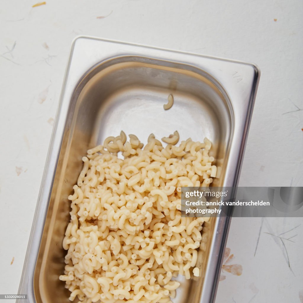 Al dente elbow macaroni