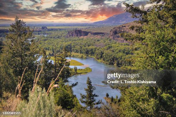 nature in idaho - idaho falls stock-fotos und bilder