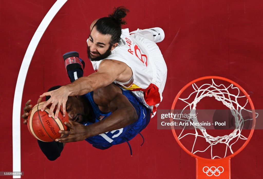 Spain v United States Men's Basketball - Olympics: Day 11