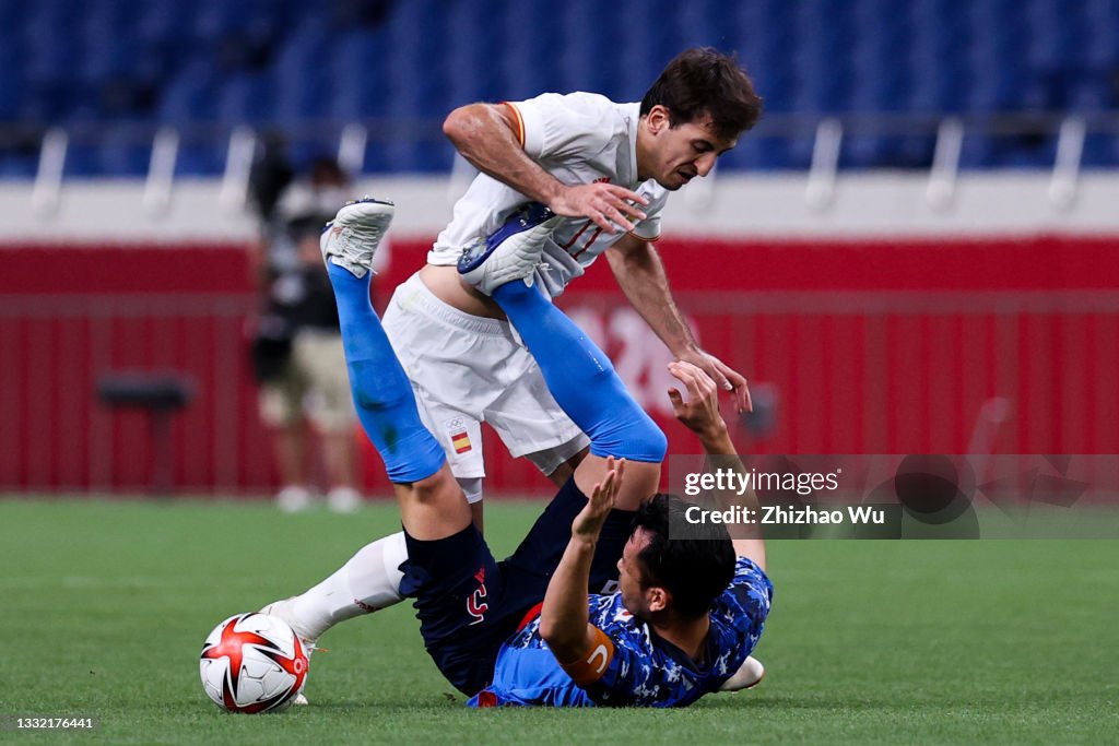 Japan v Spain: Men's Football Semi-final - Olympics: Day 11