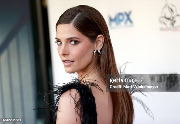 Ashley Greene attends the Los Angeles Premiere of "Aftermath" at The Landmark Westwood on August 03, 2021 in Los Angeles, California.