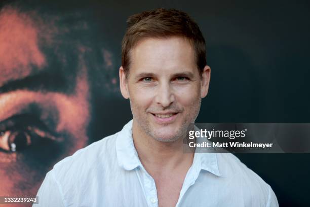 Peter Facinelli attends the Los Angeles Premiere of "Aftermath" at The Landmark Westwood on August 03, 2021 in Los Angeles, California.