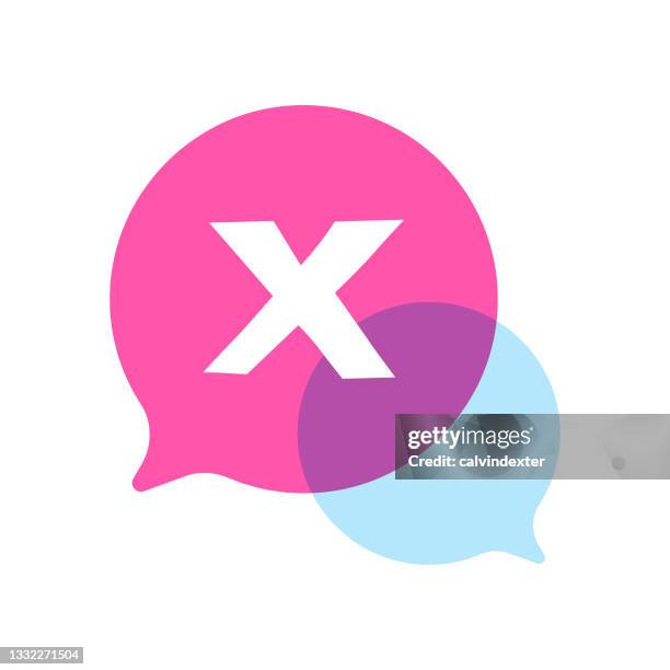 symbol on speech bubble - snapchat stock illustrations