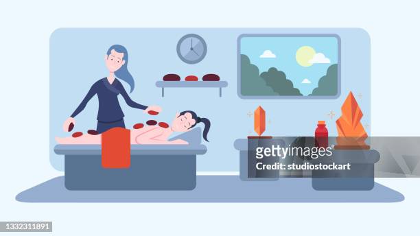 147 Relax Spa Cartoon High Res Illustrations - Getty Images