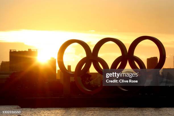 Olympic Rings Sunset 4,260 Olympic Rings Tokyo Stock Photos, High-Res Pictures, and Images ...