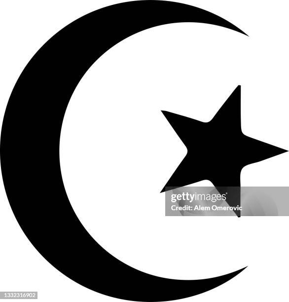 religious symbol representing religious of islam - islamismo imagens e fotografias de stock