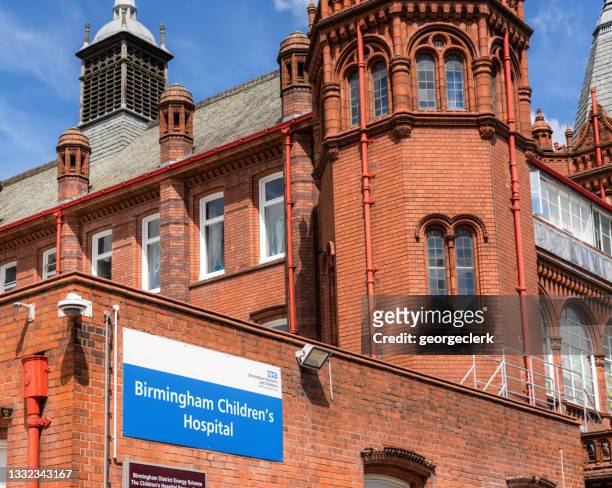 birmingham children's hospital - childrens hospital stock pictures, royalty-free photos & images