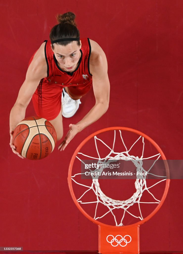 Japan v Belgium Women's Basketball - Olympics: Day 12