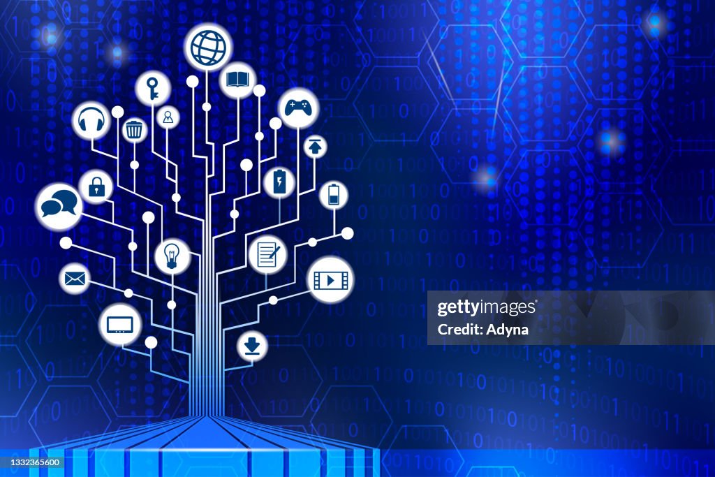 Digital Tree High-Res Vector Graphic - Getty Images