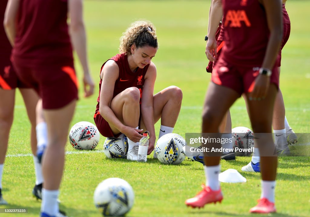 Liverpool Women Pre-Season Training Session