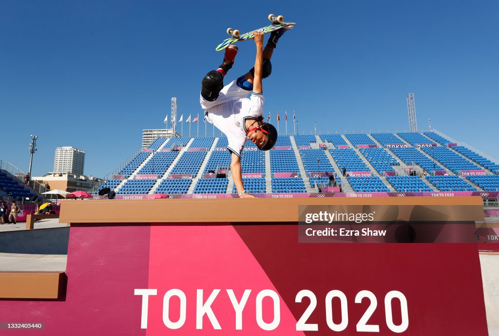Skateboarding - Olympics: Day 13
