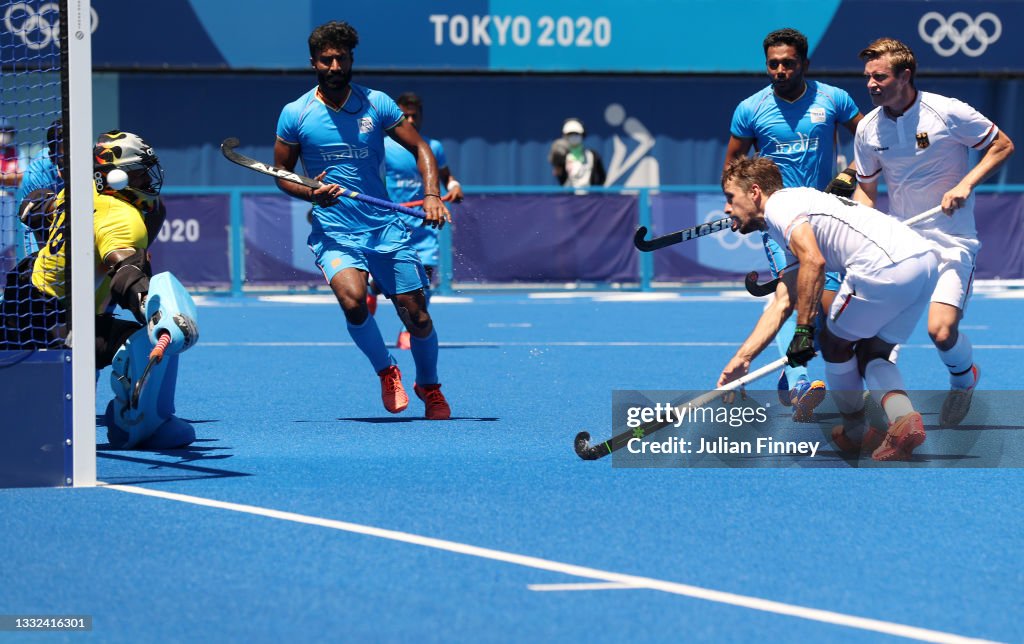Germany v India - Hockey - Olympics: Day 13