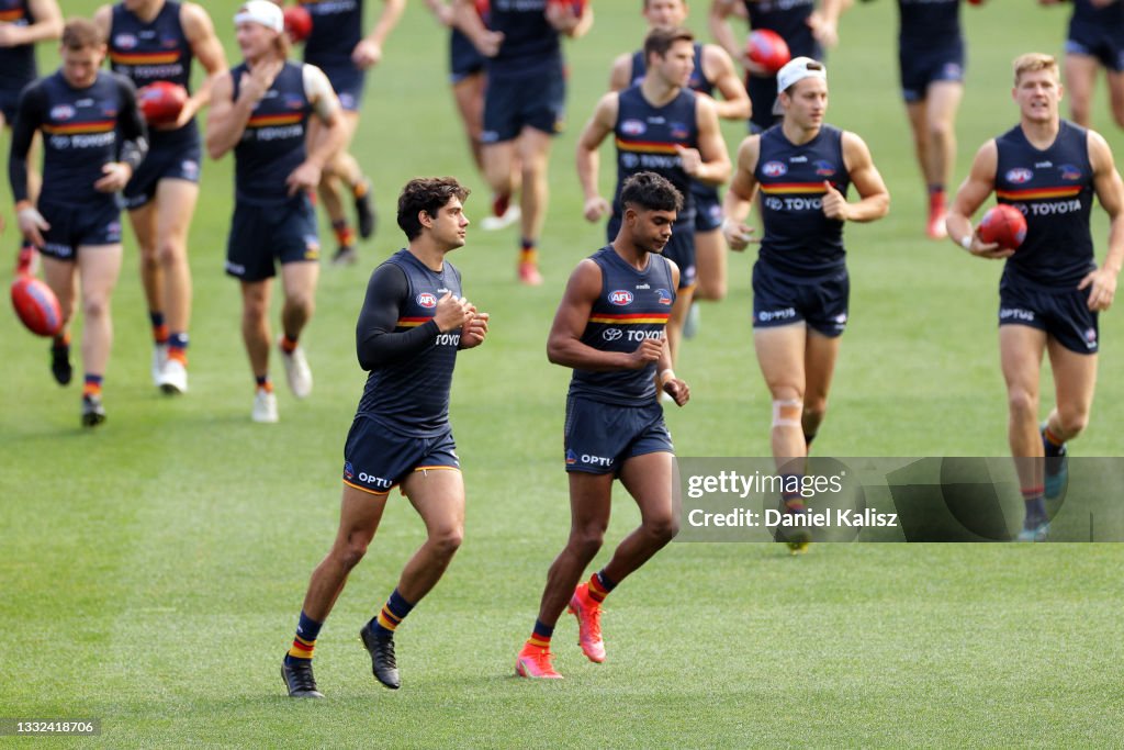 Adelaide Crows Training Session