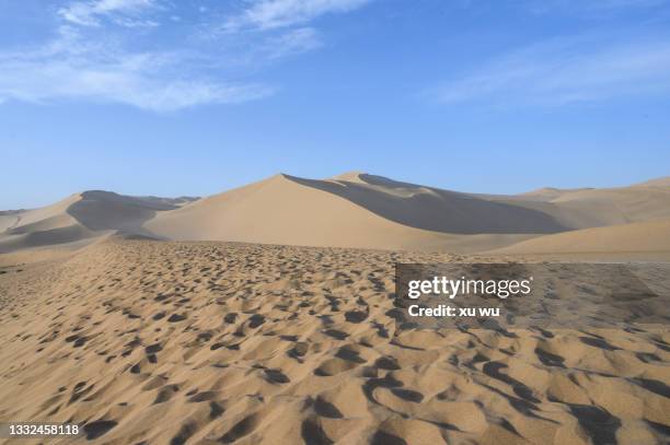 desert - 敦煌 stockfoto's en -beelden