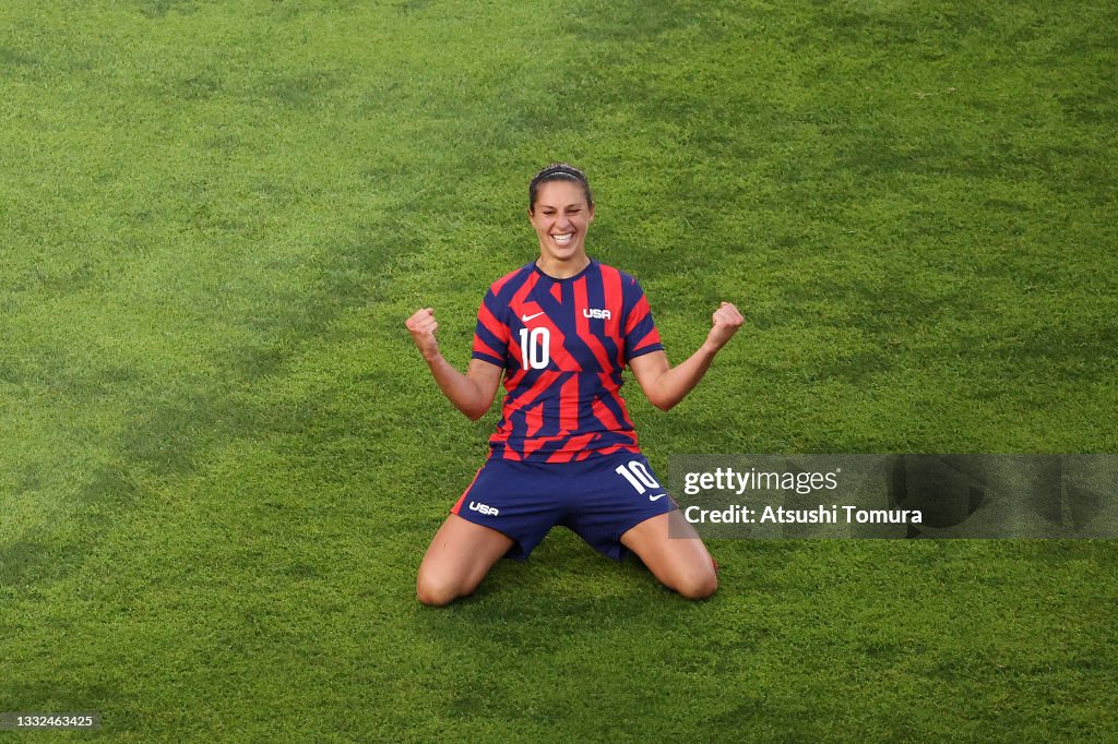 United States v Australia: Bronze Medal Match Women's Football - Olympics: Day 13