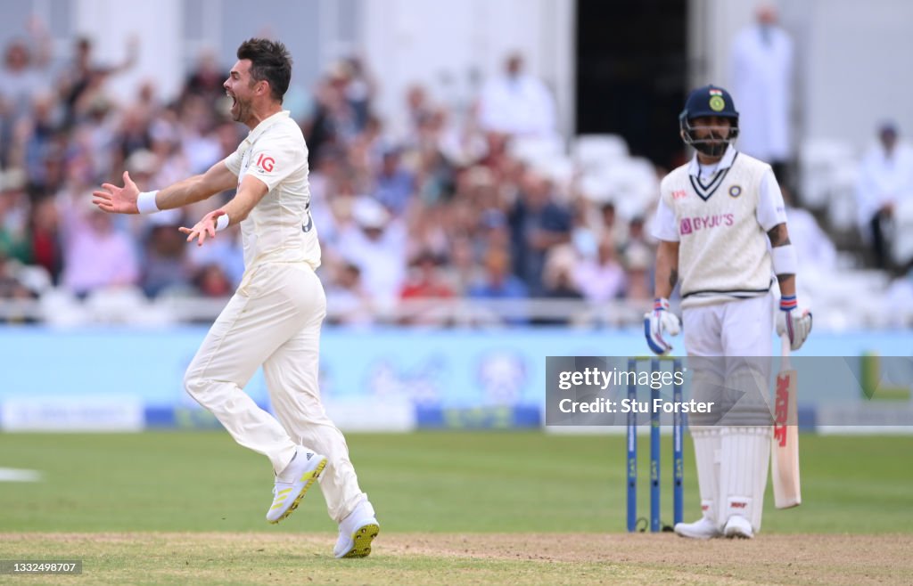 England v India - First LV= Insurance Test Match: Day Two