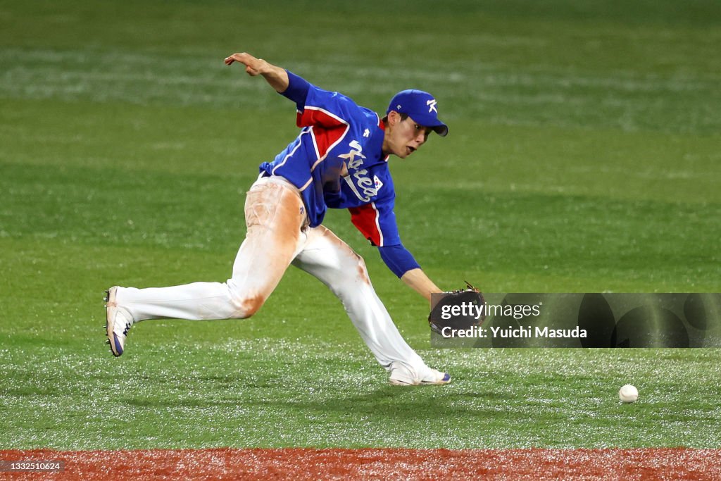Republic of Korea v United States - Baseball - Olympics: Day 13