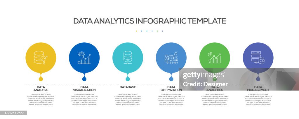 Data Analytics Related Process Infographic Template Process Timeline ...