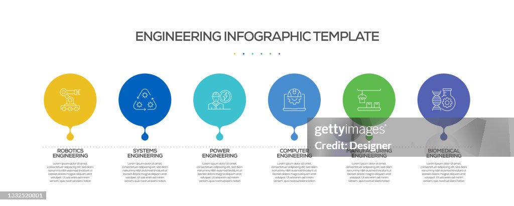 Engineering Related Process Infographic Template Process Timeline Chart ...