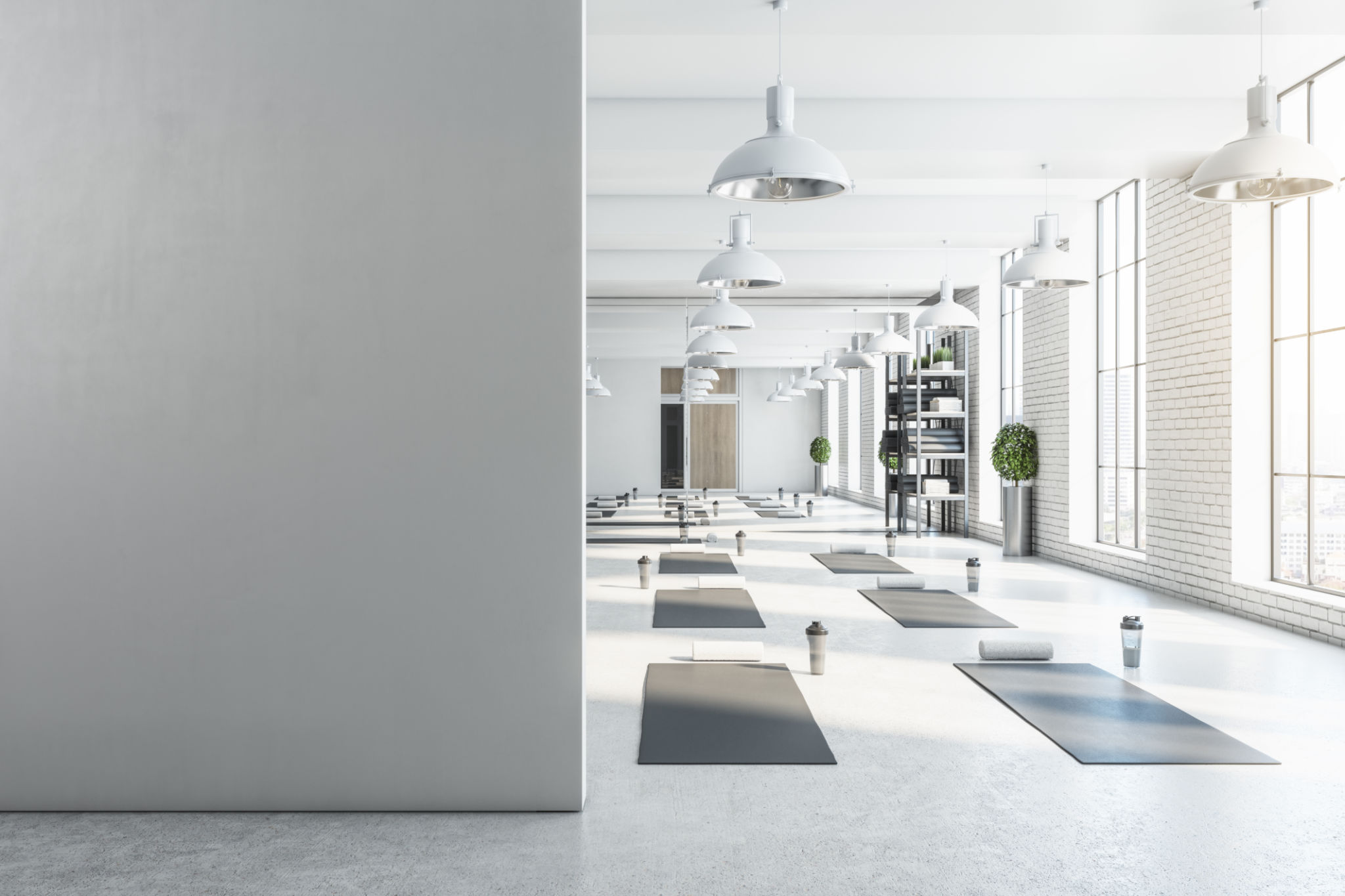 modern yoga studio