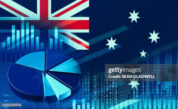 australian accounts - federal budget stockfoto's en -beelden