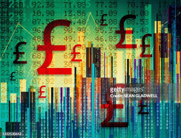 trading british currency - british pounds 個照片及圖片檔