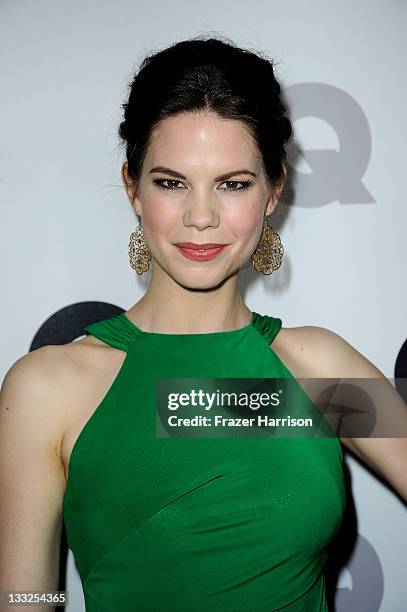 Actress Mariana Klaveno arrives at the 16th Annual GQ "Men Of The Year" Party at Chateau Marmont on November 17, 2011 in Los Angeles, California.