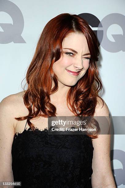 Actress Alexandra Breckenridge arrives at the 16th Annual GQ "Men Of The Year" Party at Chateau Marmont on November 17, 2011 in Los Angeles,...