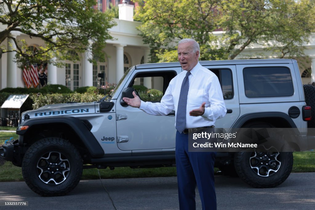 President Biden Delivers Remarks On Clean Cars