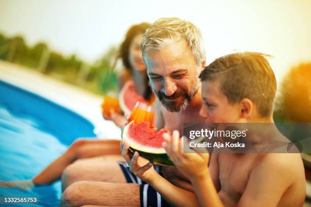 Eating In The Pool 5,921 Eating By Pool Stock Photos, High-Res Pictures, and Images ...